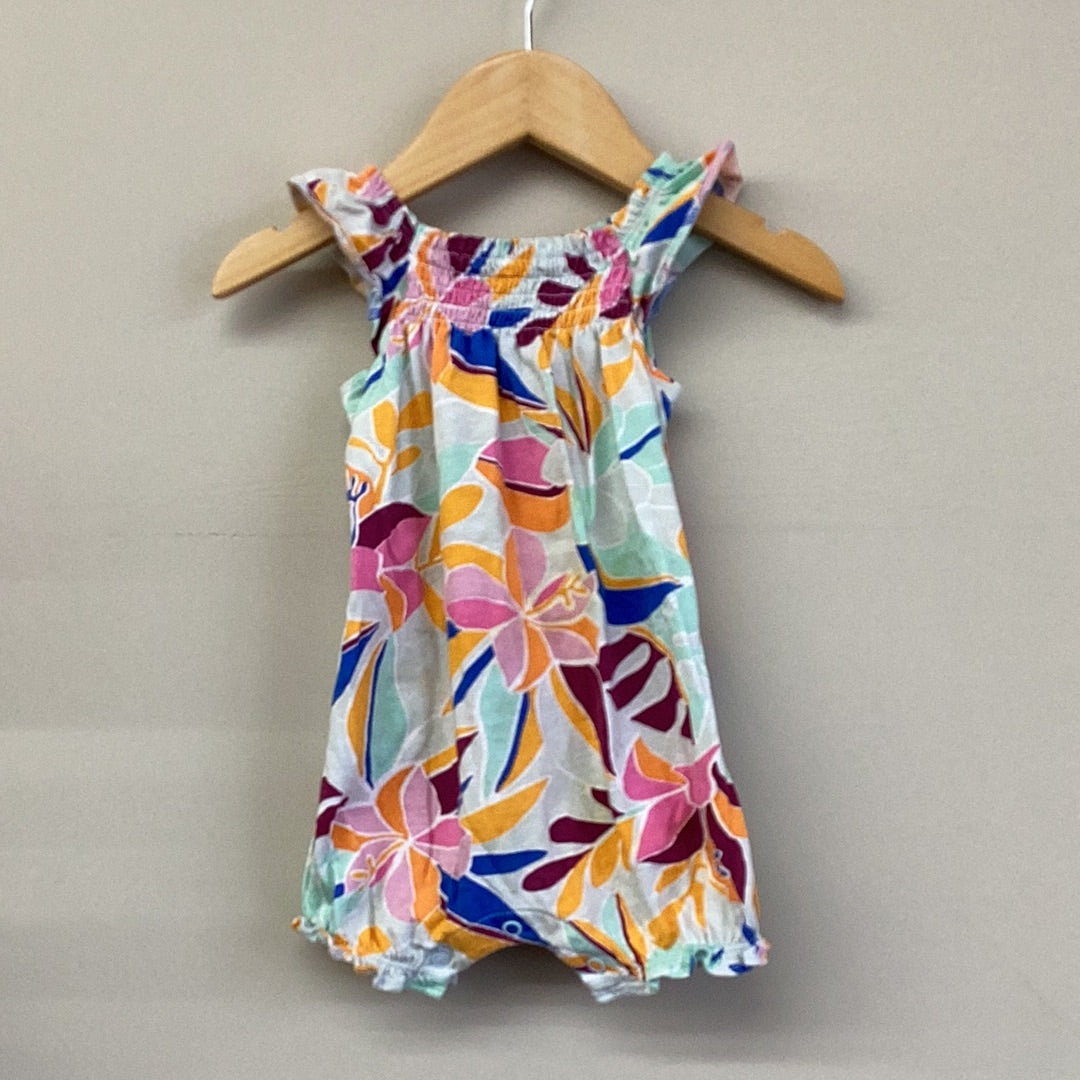 EUC Carters 12m short romper