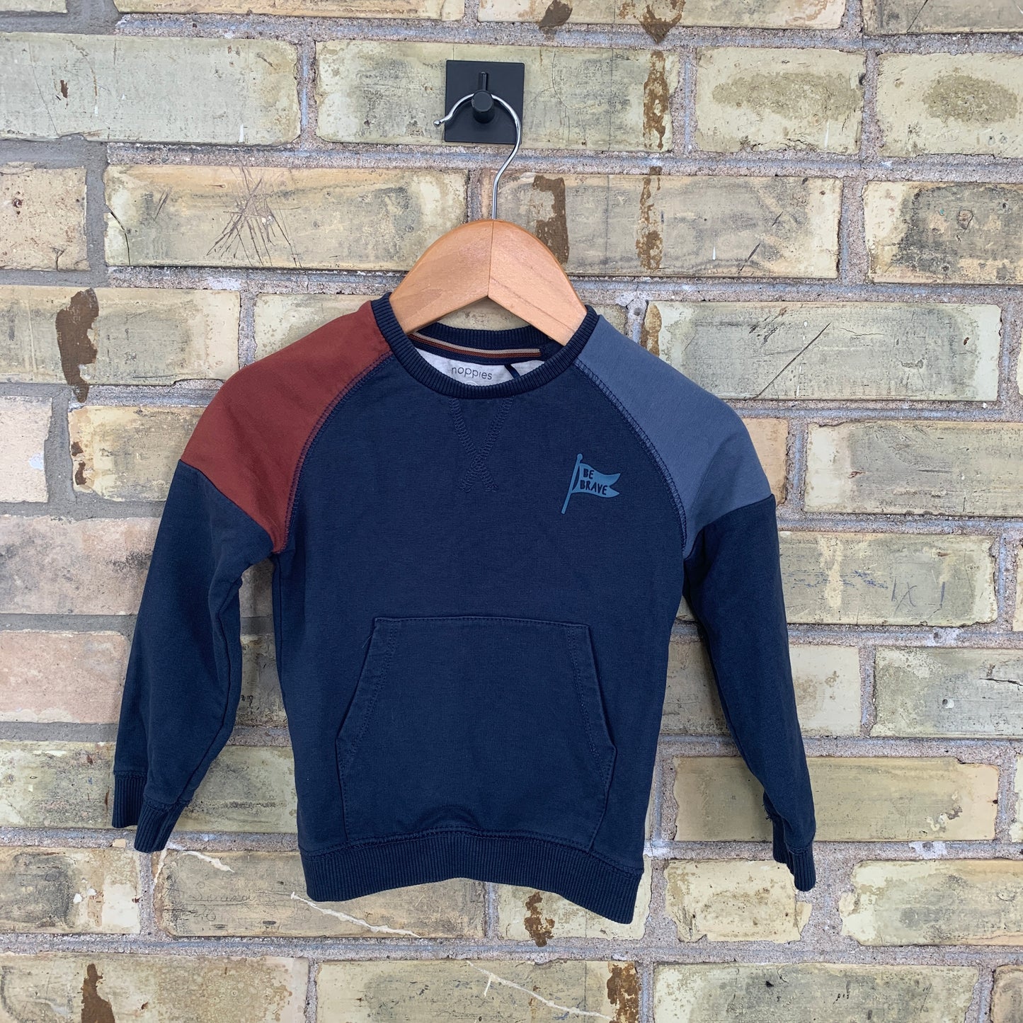 EUC Noppies 92 (18-24M) Navy LS Sweatshirt