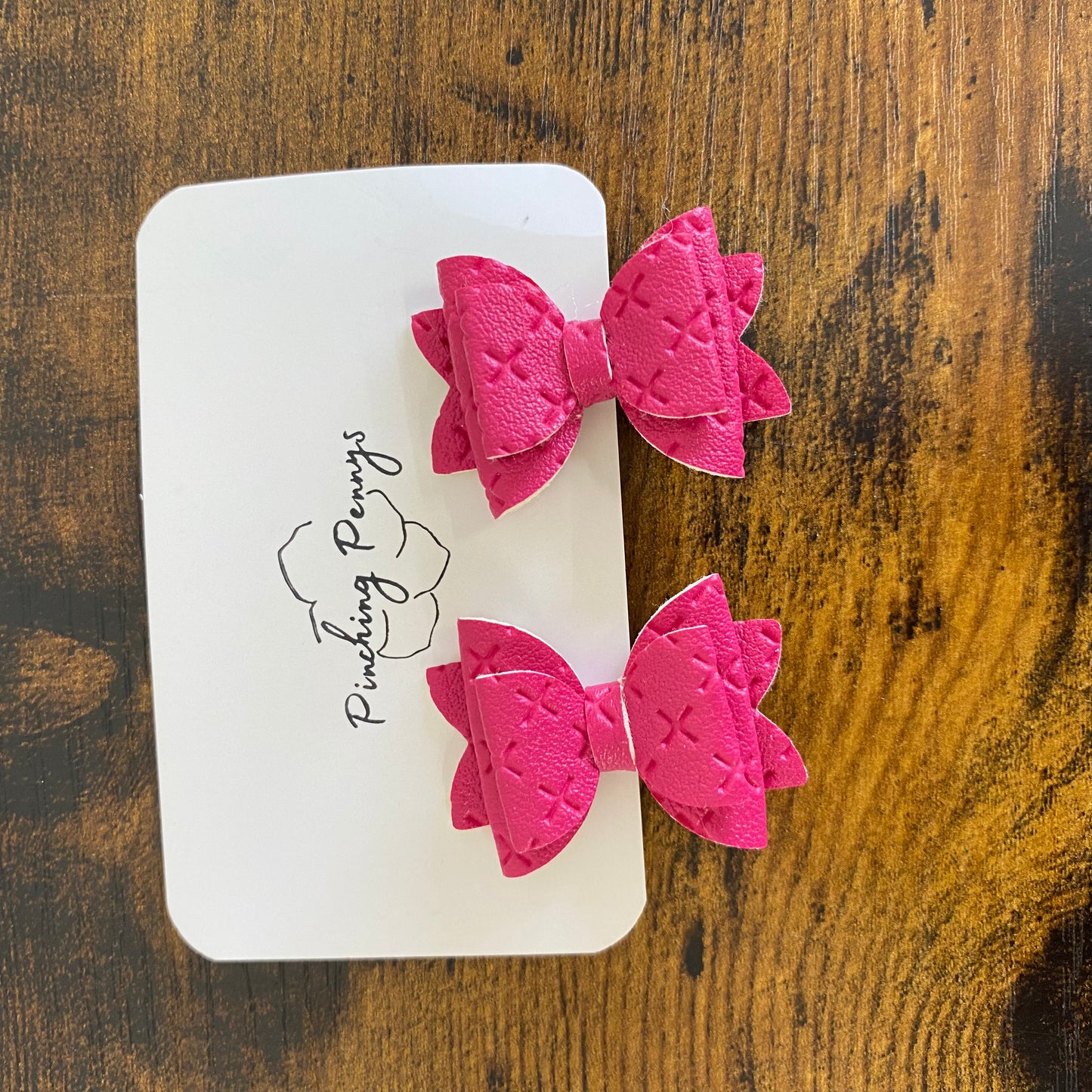 Mini Bow Clip (2 Pack)