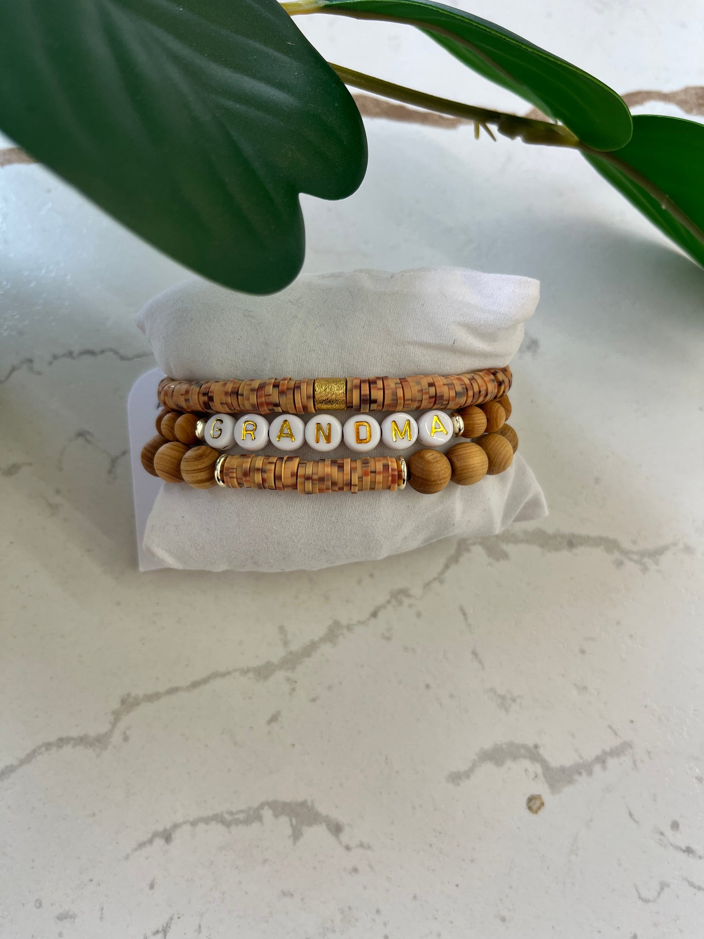 ASHWOOD JEWELRY ~ Brown & Wooden 3 Pack Bracelet Set
