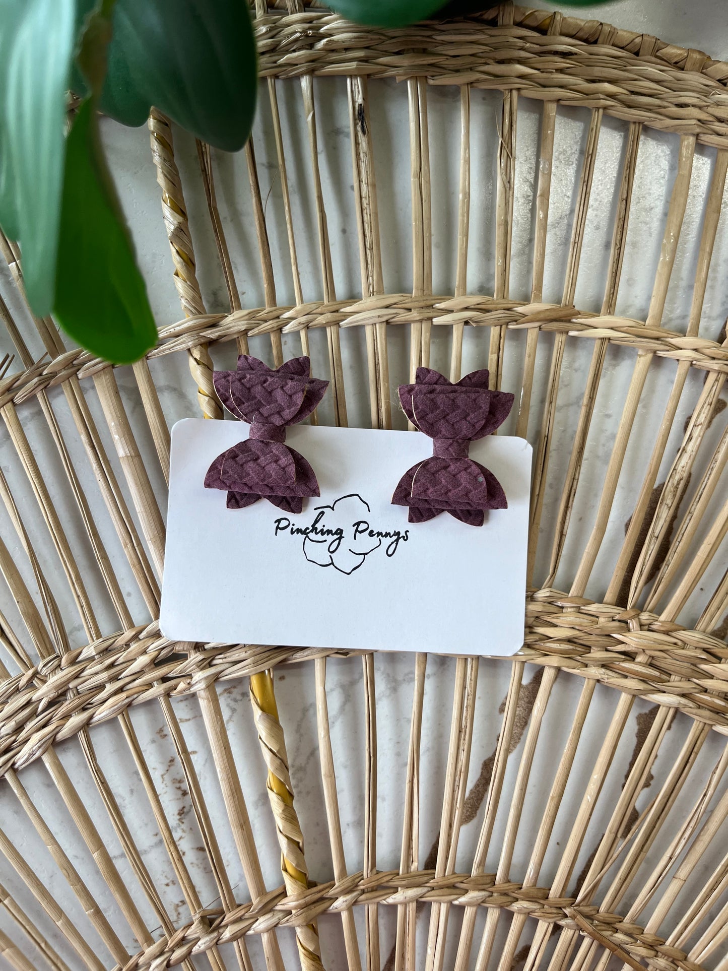 Mini Bow Clip (2 Pack)