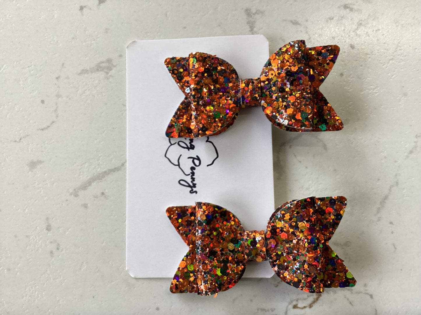 Mini Bow Clip (2 Pack)
