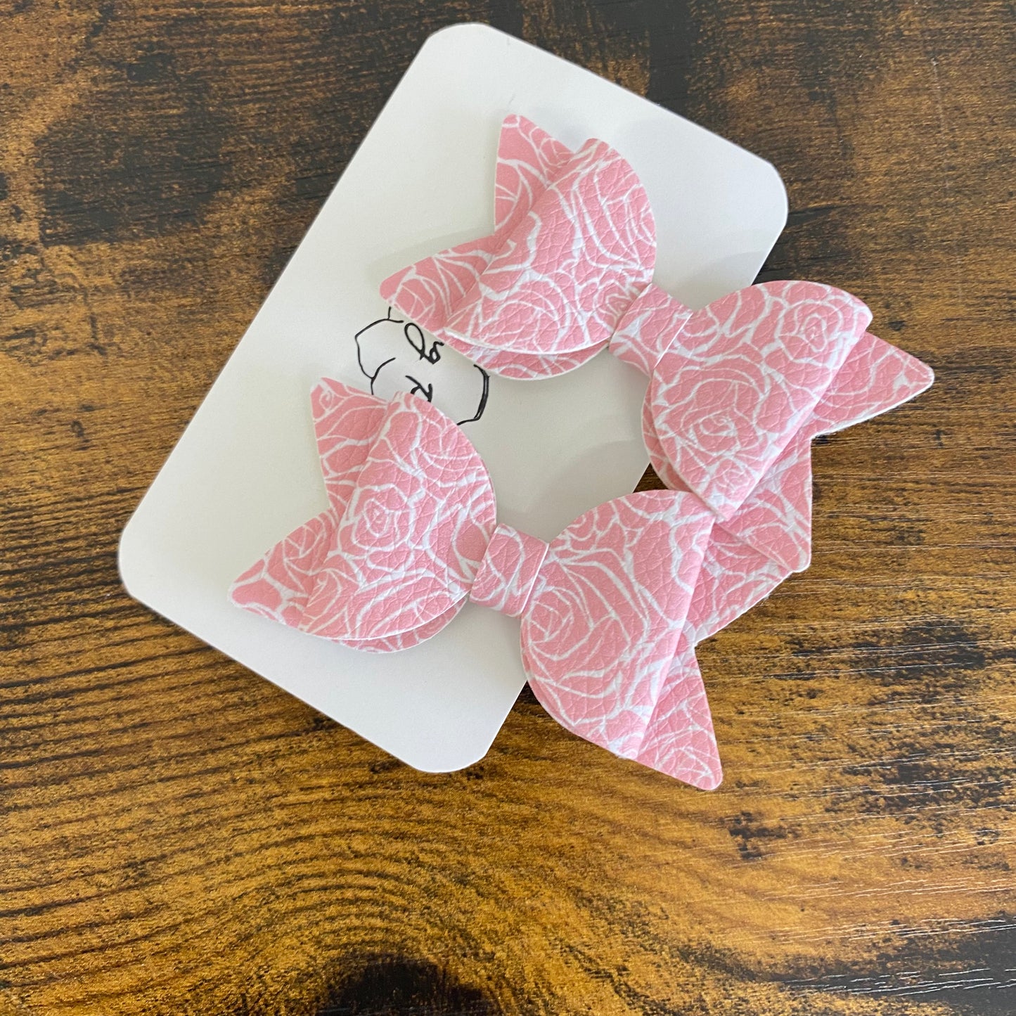 Mini Bow Clip (2 Pack)
