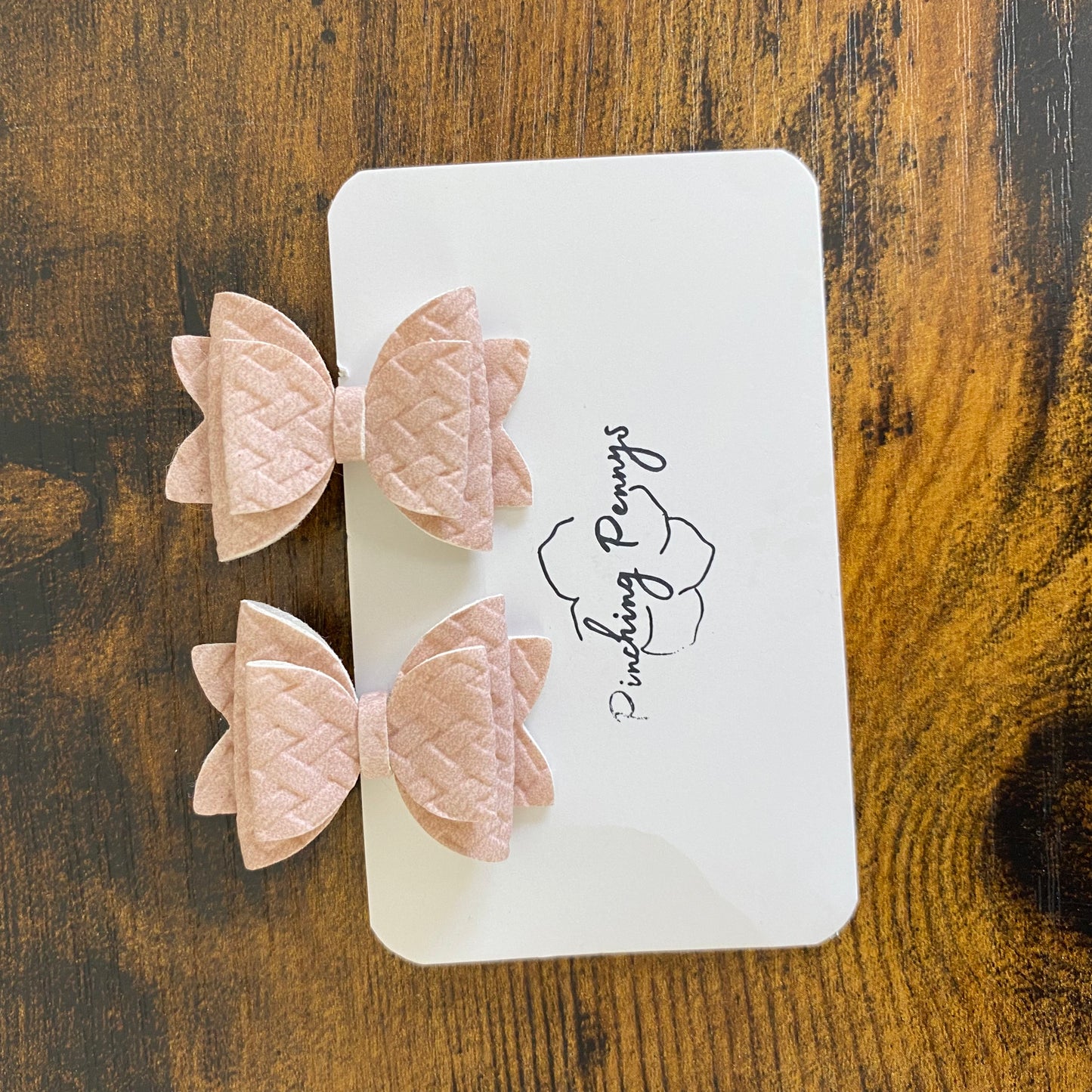 Mini Bow Clip (2 Pack)