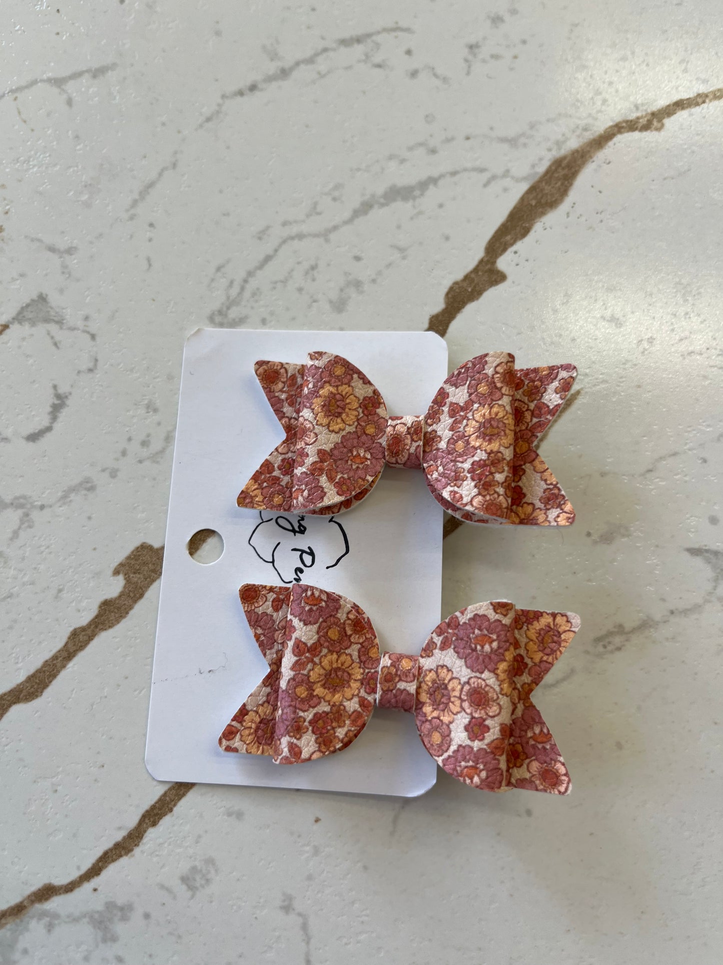 Mini Bow Clip (2 Pack)