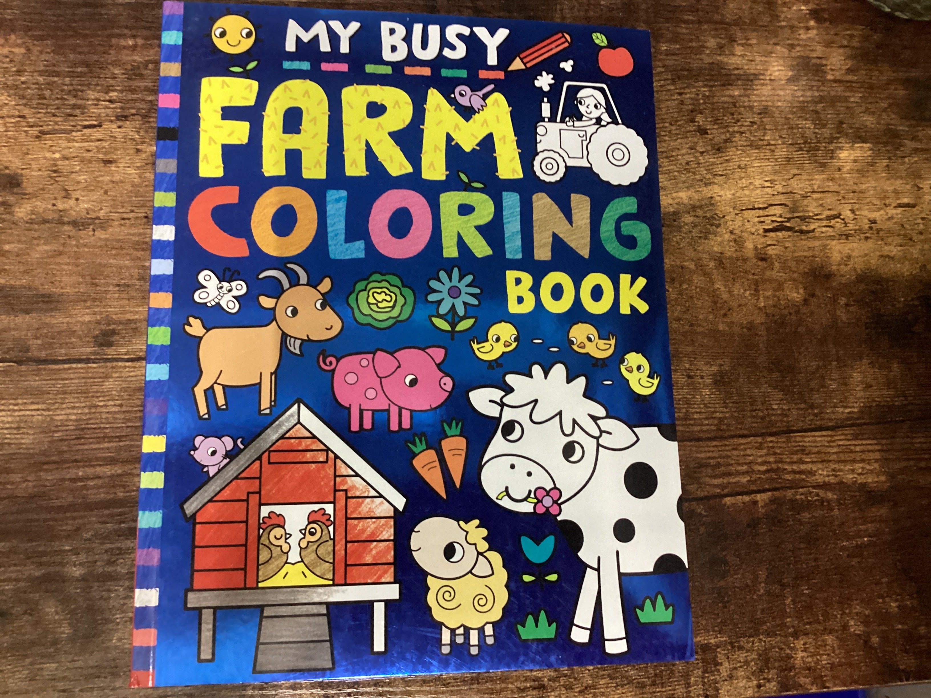 My Busy Farm Colouring Book – Littles and Co. Walkerton