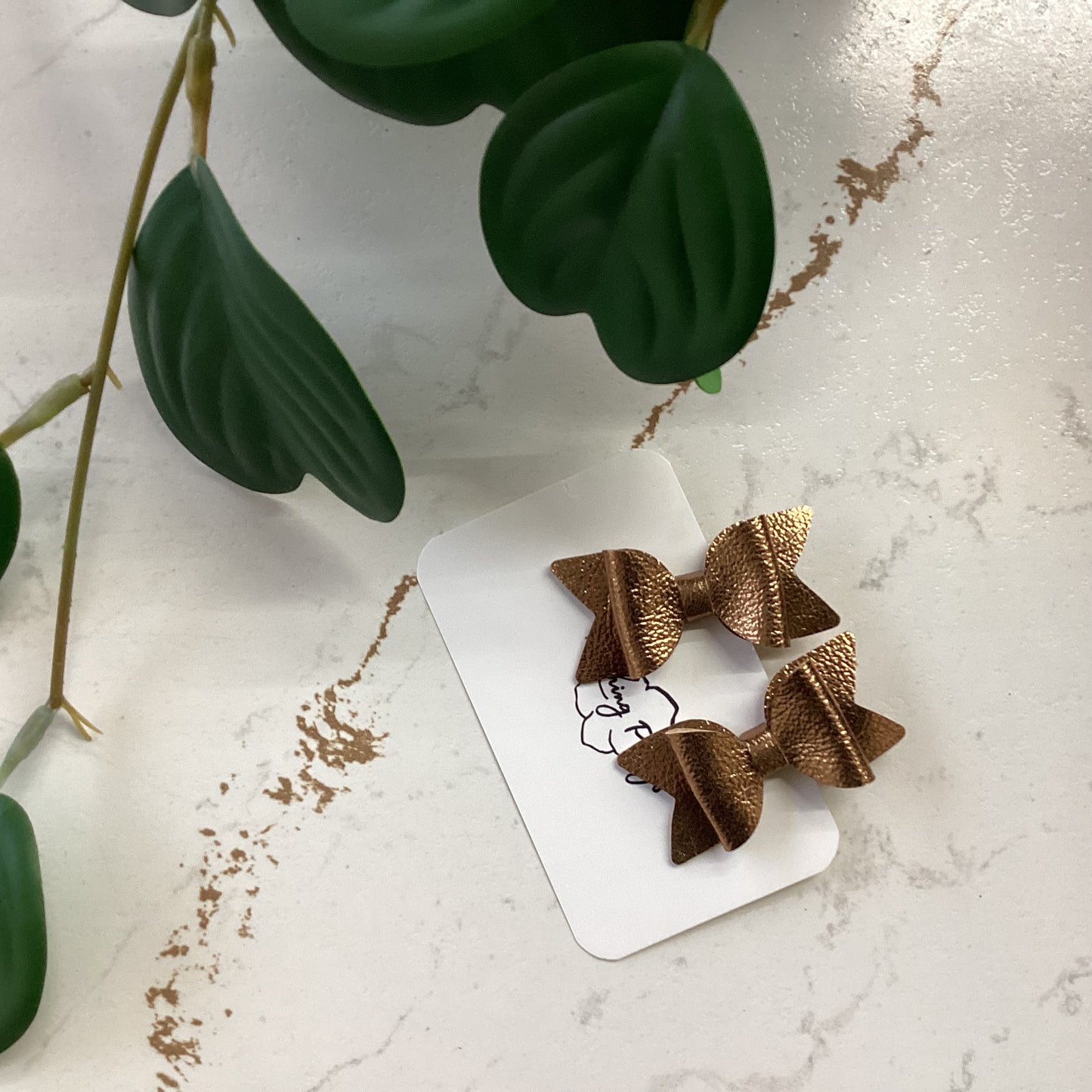 Mini Bow Clip (2 Pack)