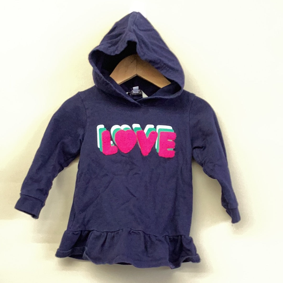 EUC George 18-24m blue hoodie