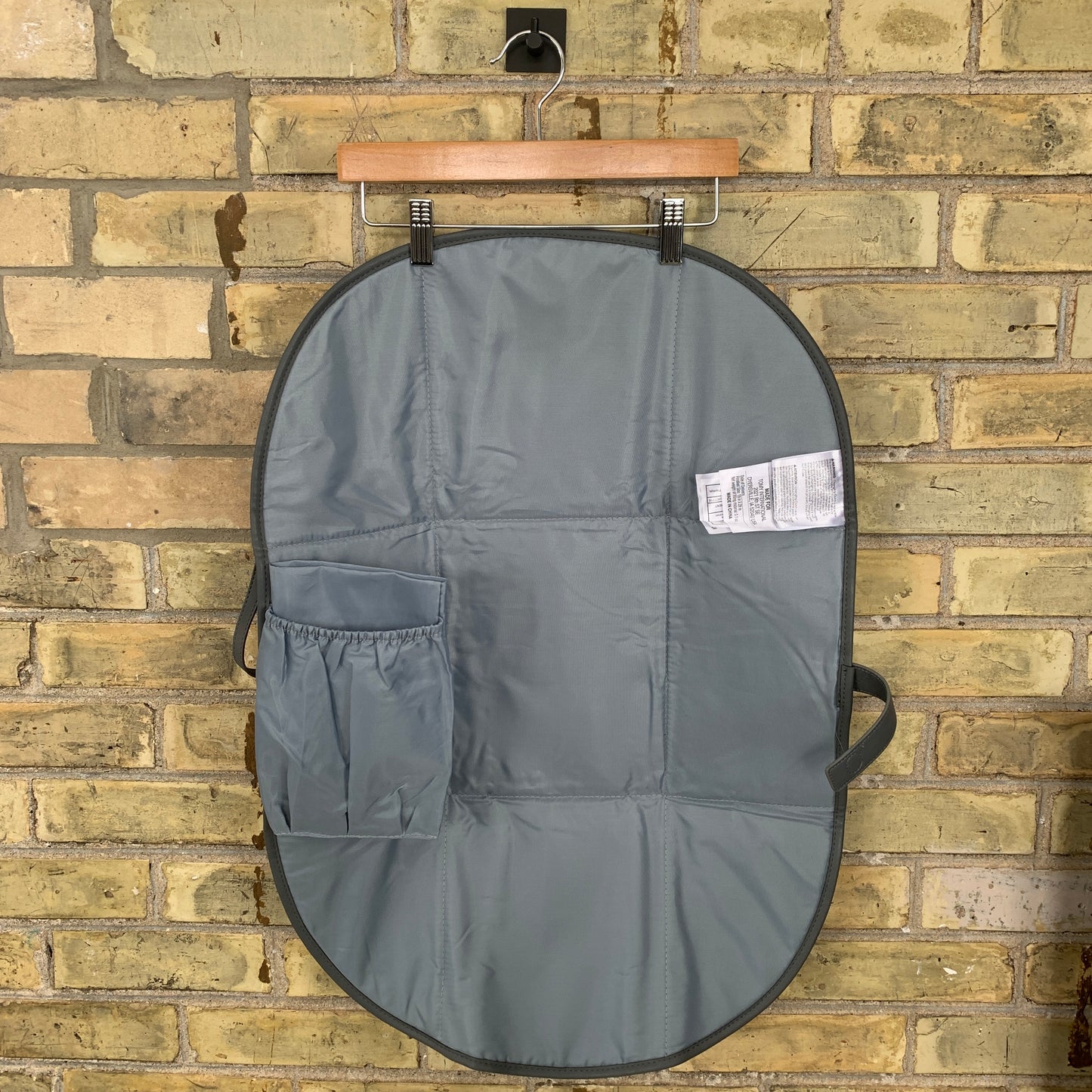 EUC JJ Cole Grey Change Mat Clutch