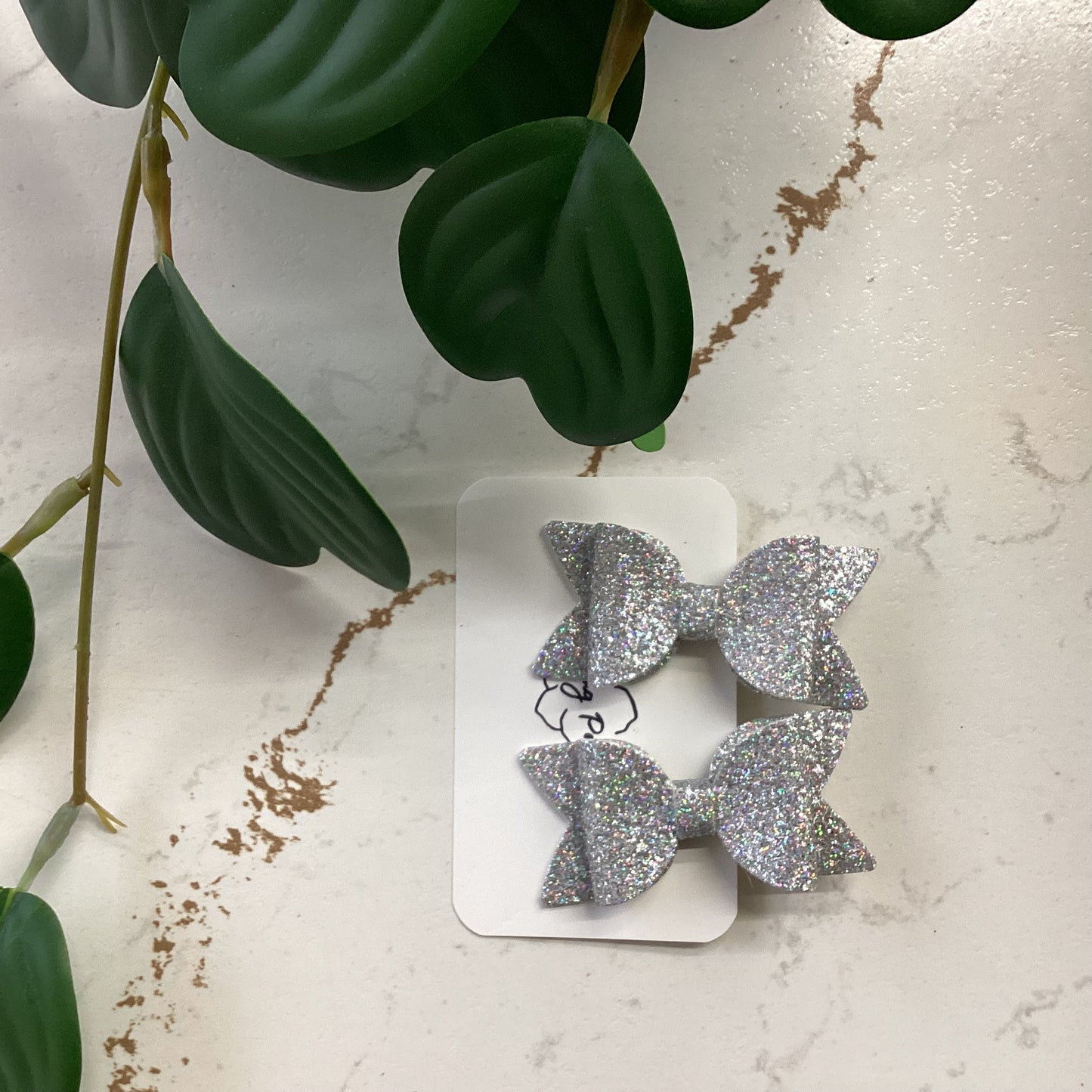 Mini Bow Clip (2 Pack)