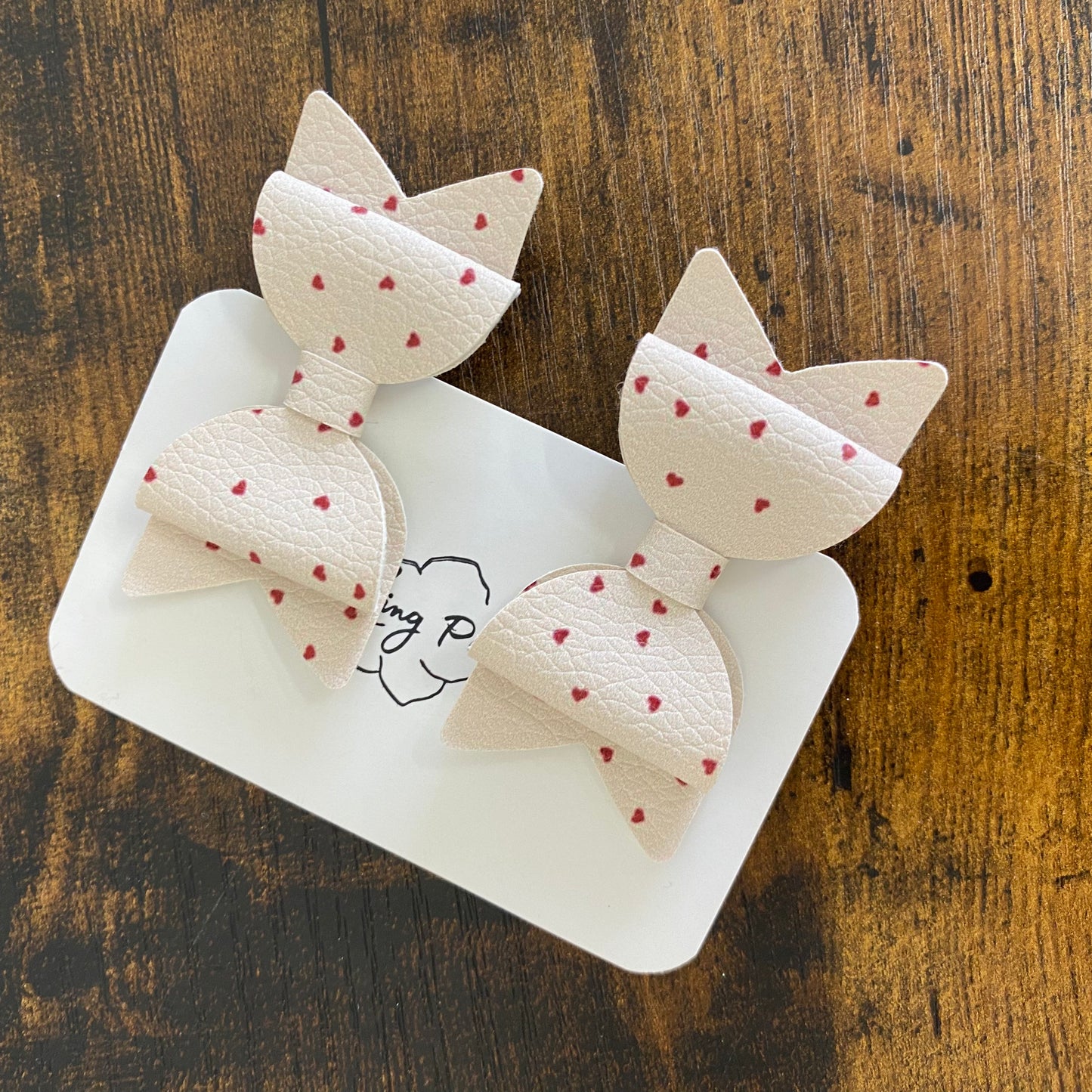 Mini Bow Clip (2 Pack)