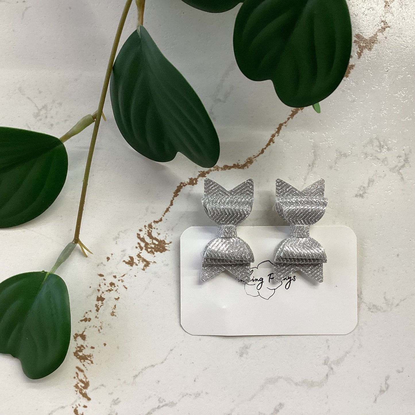 Mini Bow Clip (2 Pack)