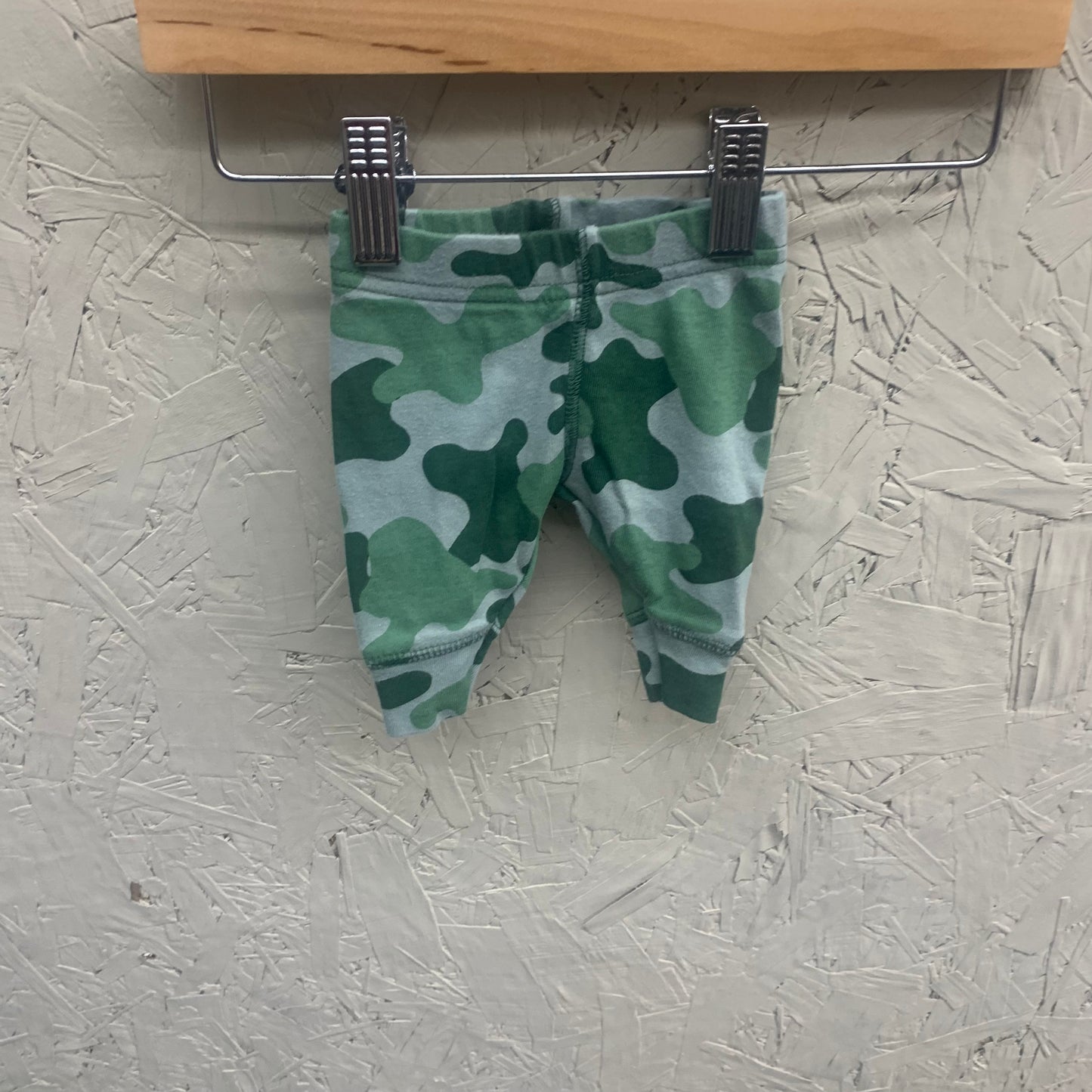 EUC Carters newborn Camo pants