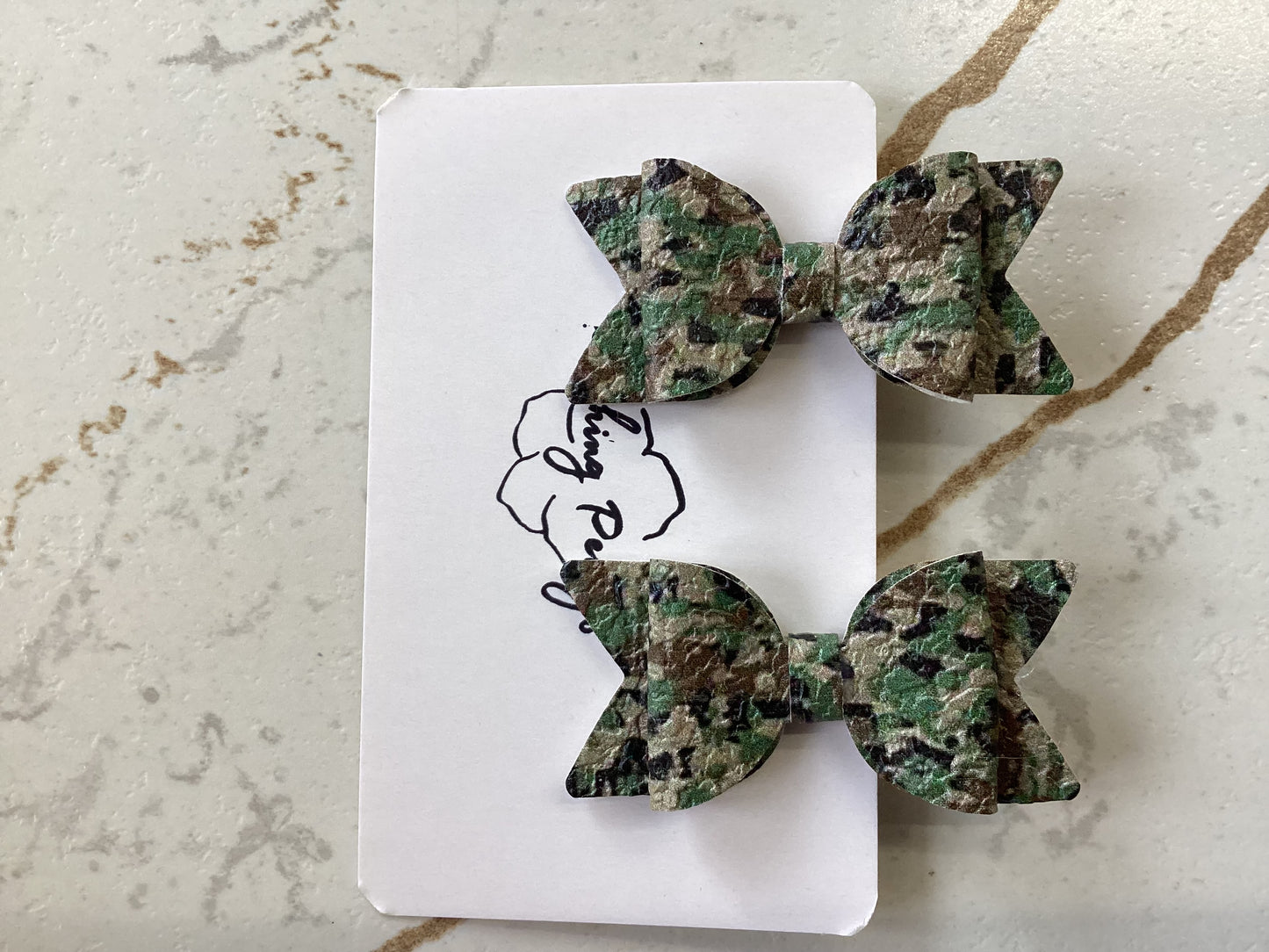 Mini Bow Clip (2 Pack)