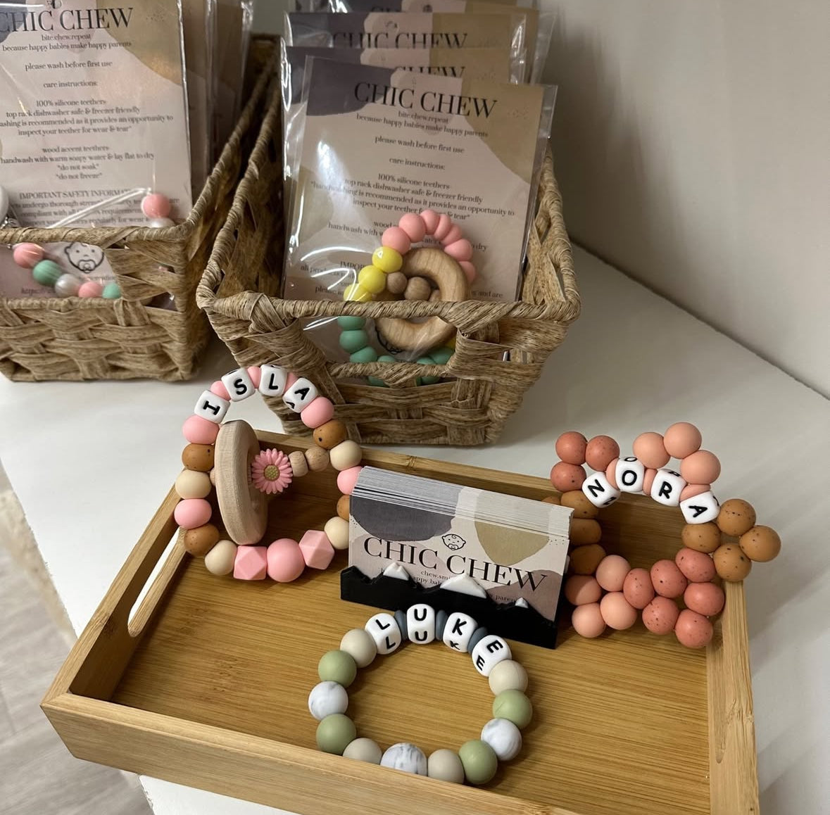 Isla Rattle by Chic Chew