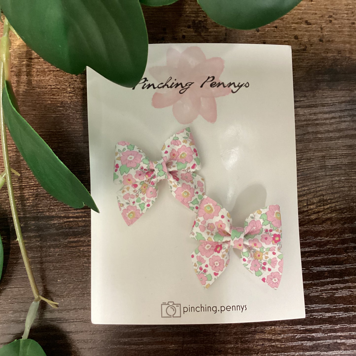 Mini Bow Clip (2 Pack)