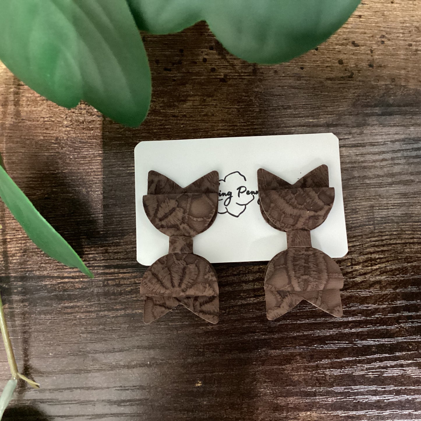 Mini Bow Clip (2 Pack)