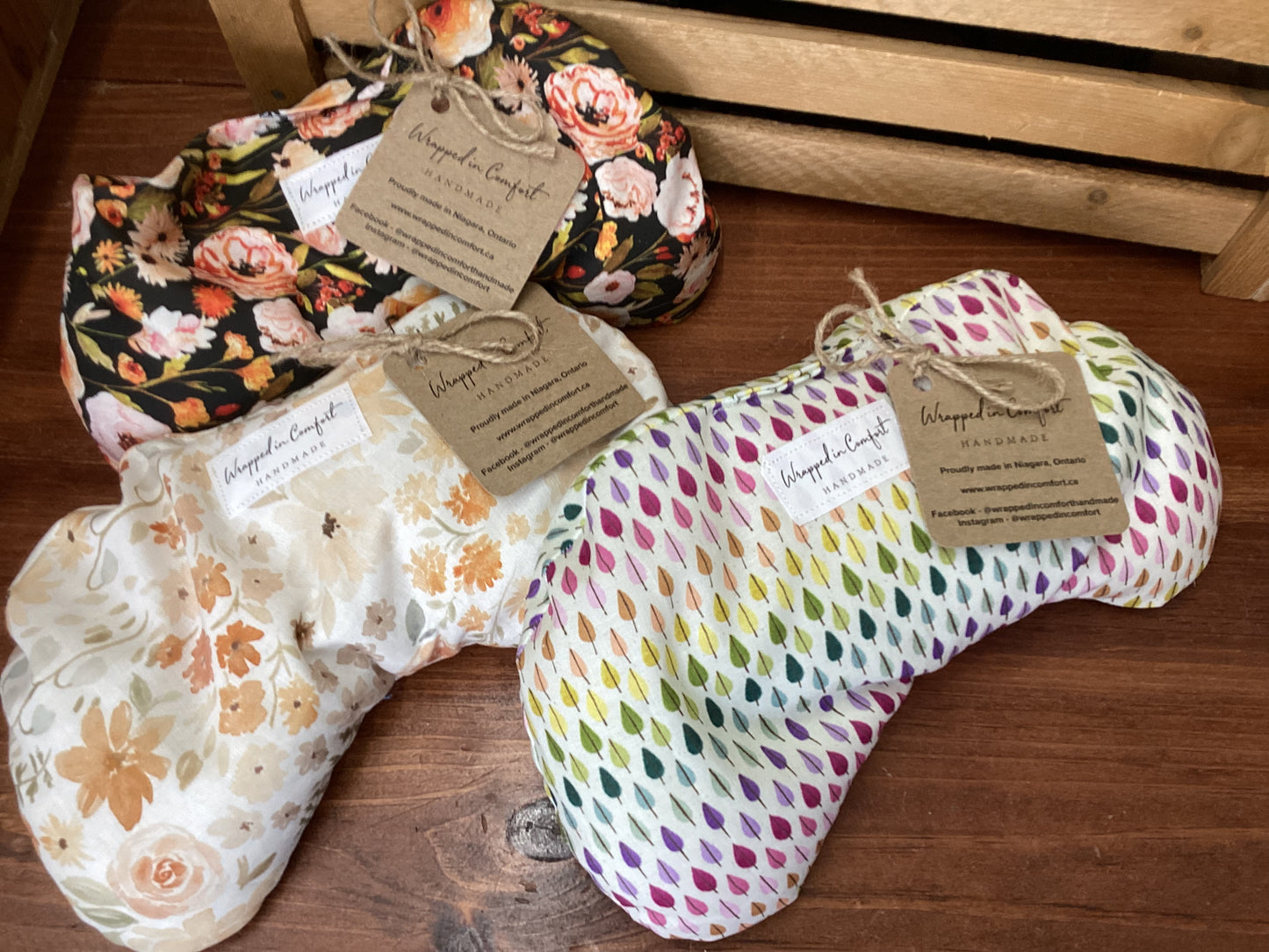 Wrapped in Comfort Bean Shaped Heating Pad