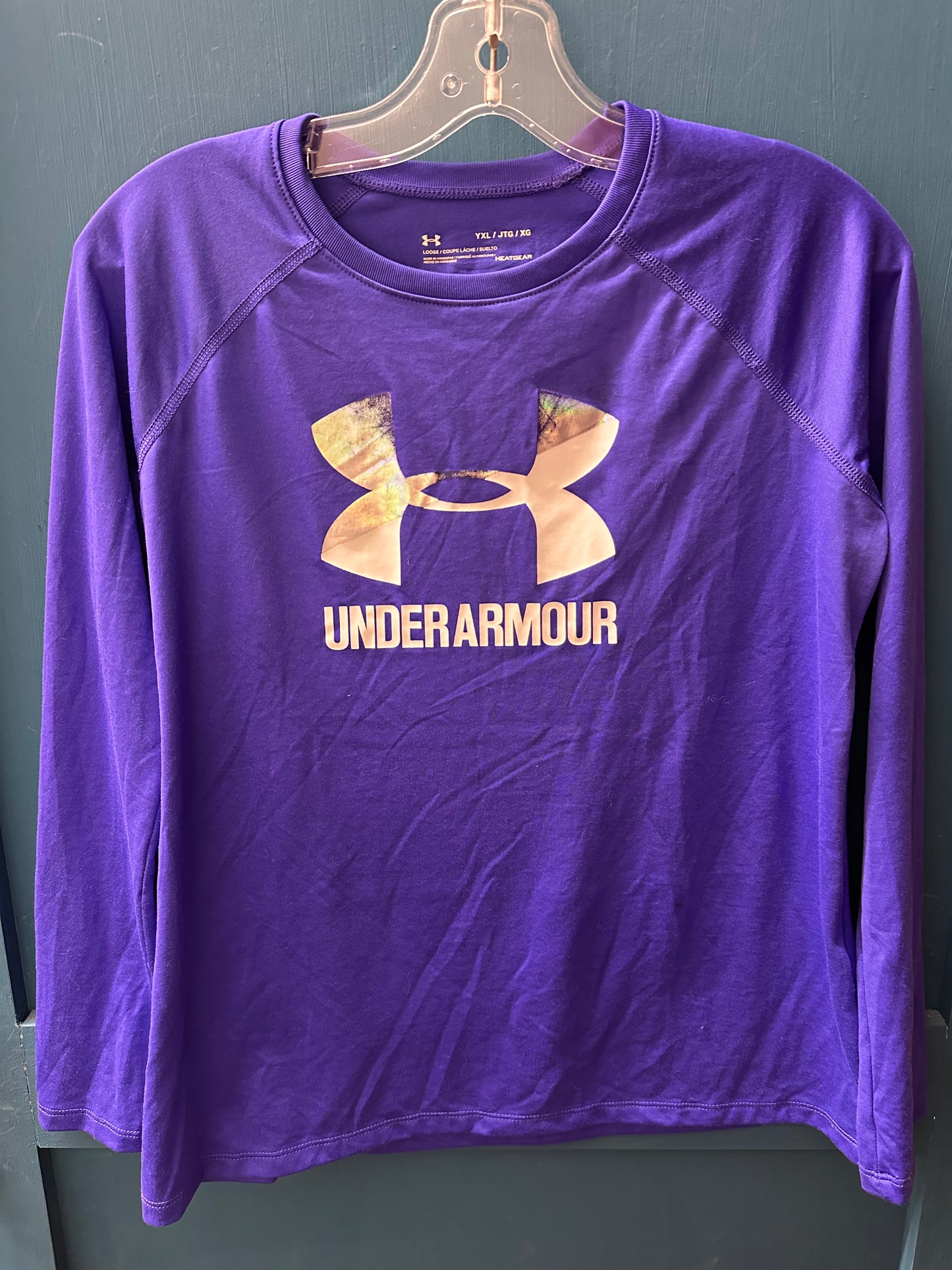 GUC Under Armour YXL Royal Blue LS T-shirt
