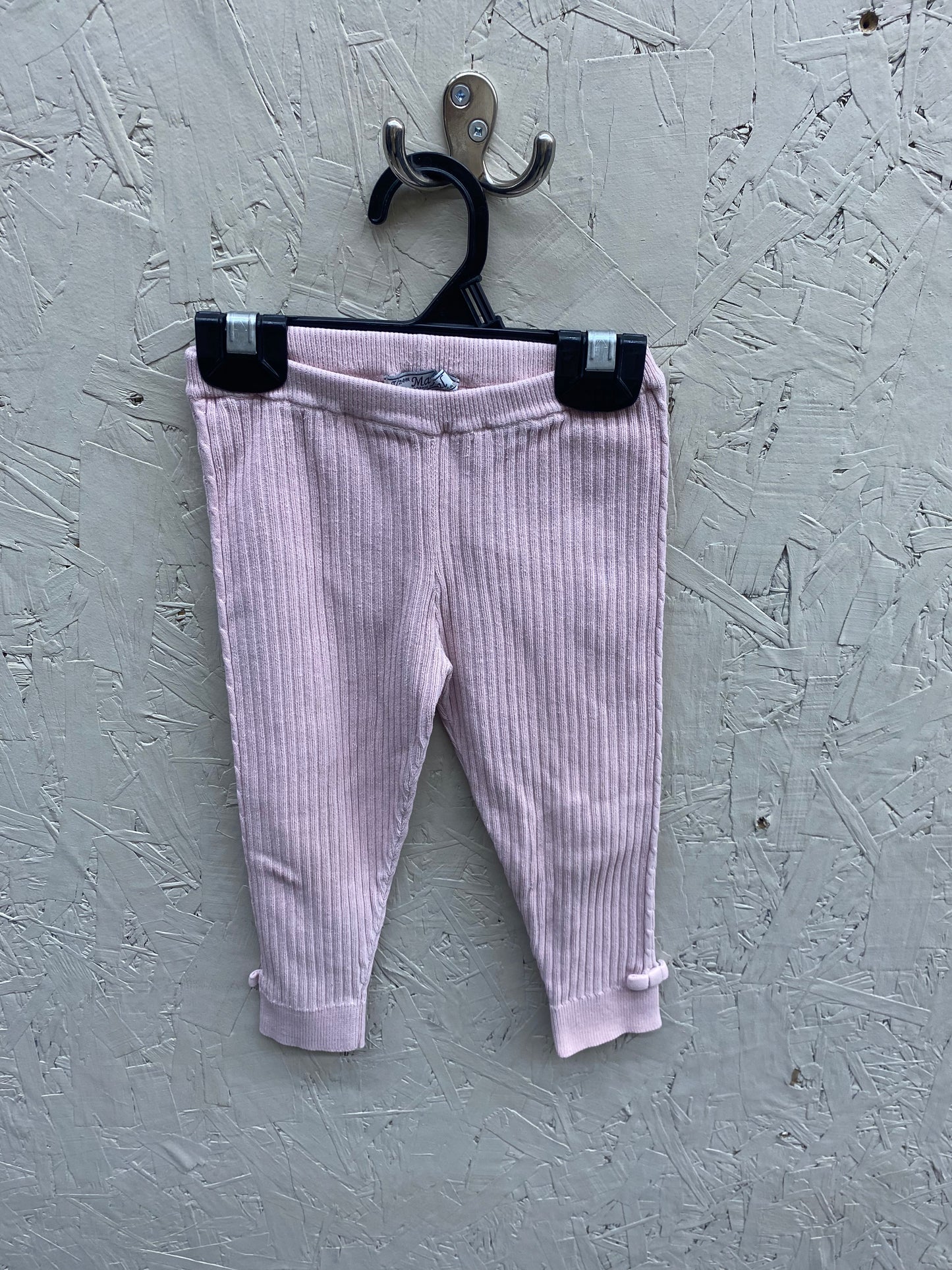 GUC mayoral 24m pink knit leggings