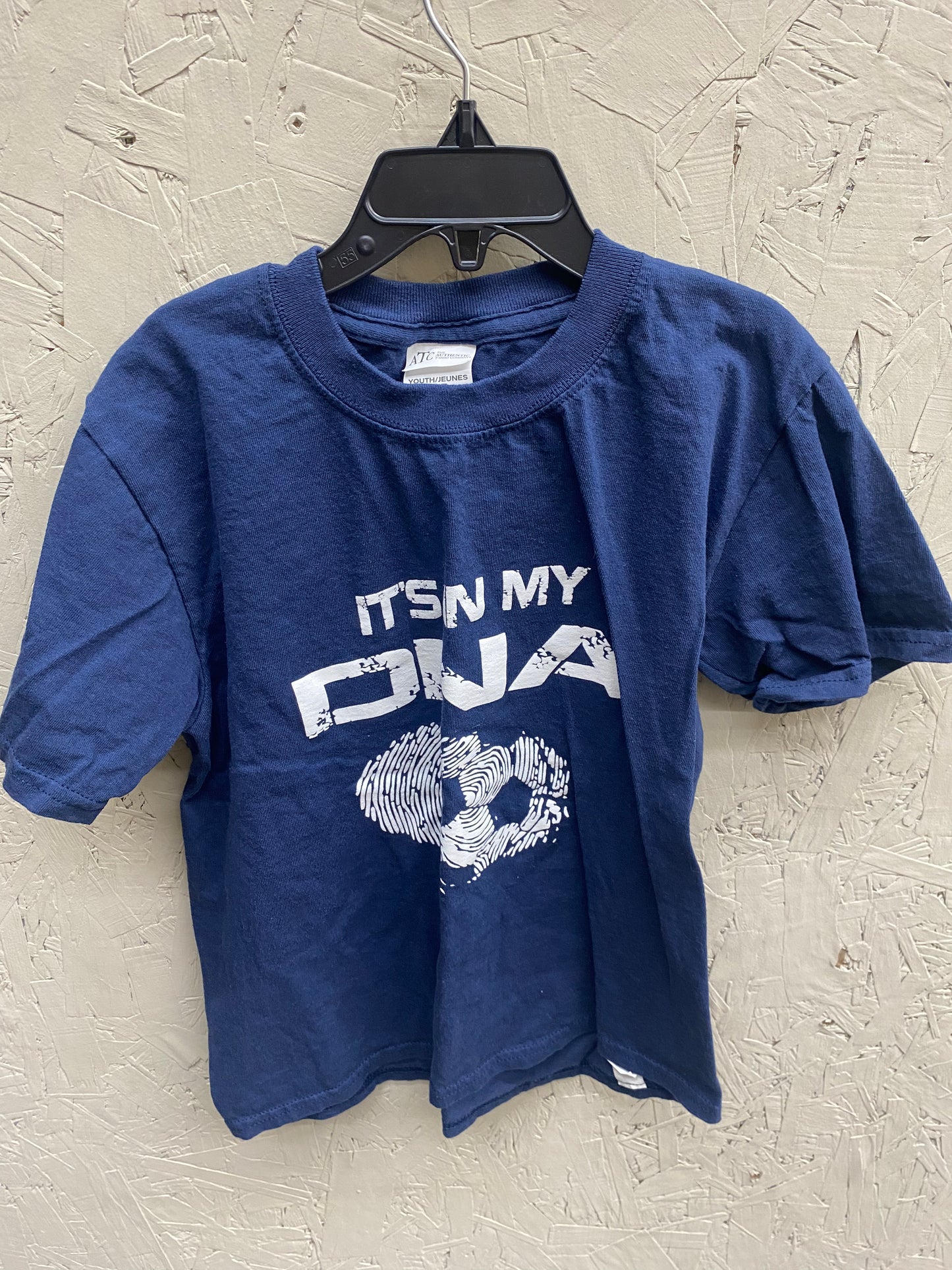 EUC ATC sm blue “it’s my DNA” t-shirt
