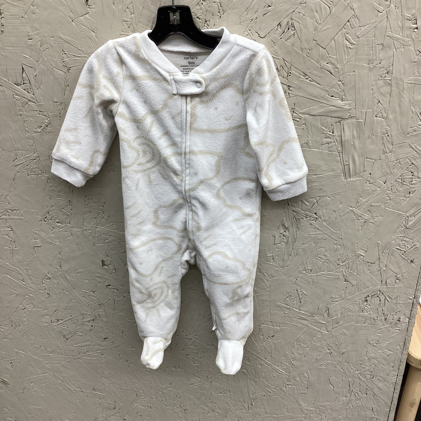 EUC carters 9m white sleeper