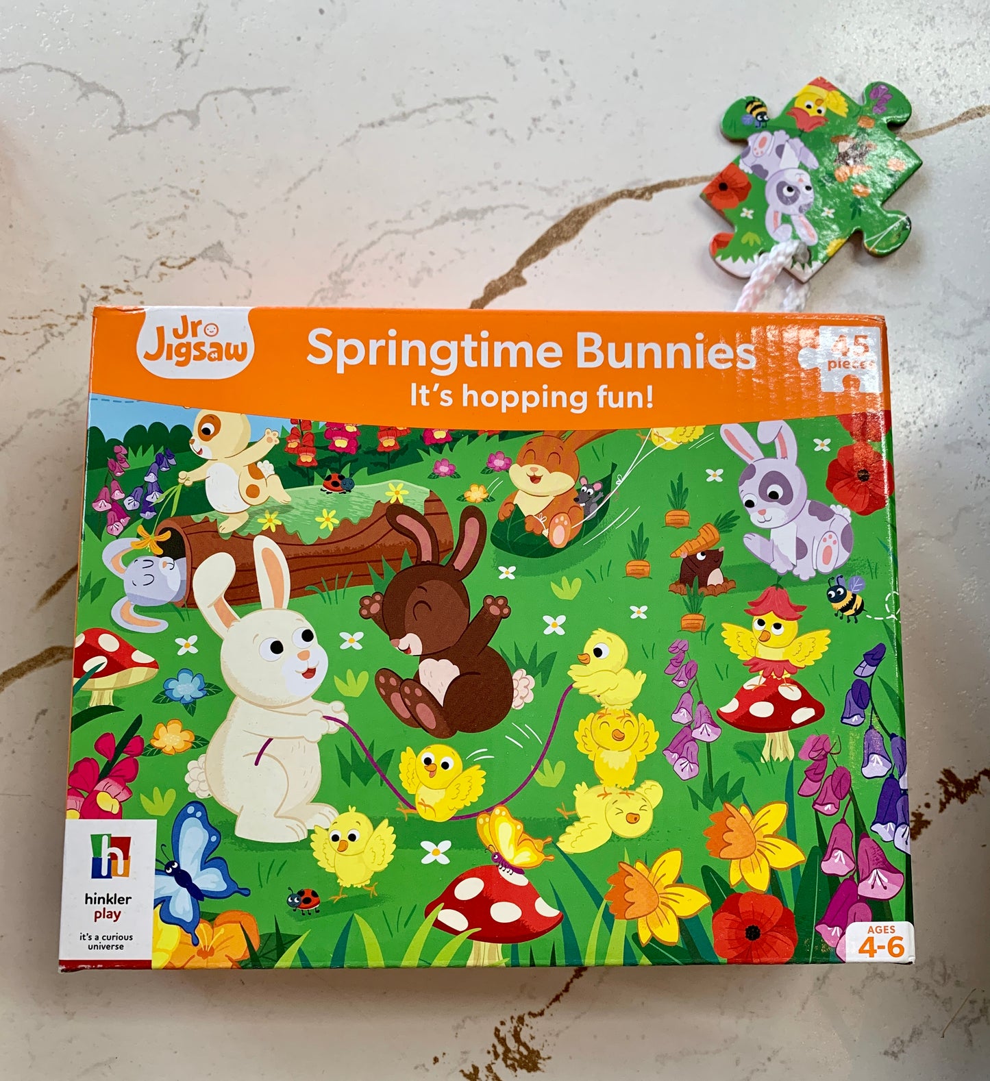 Springtime Bunnies 45 Piece Jr Jigsaw