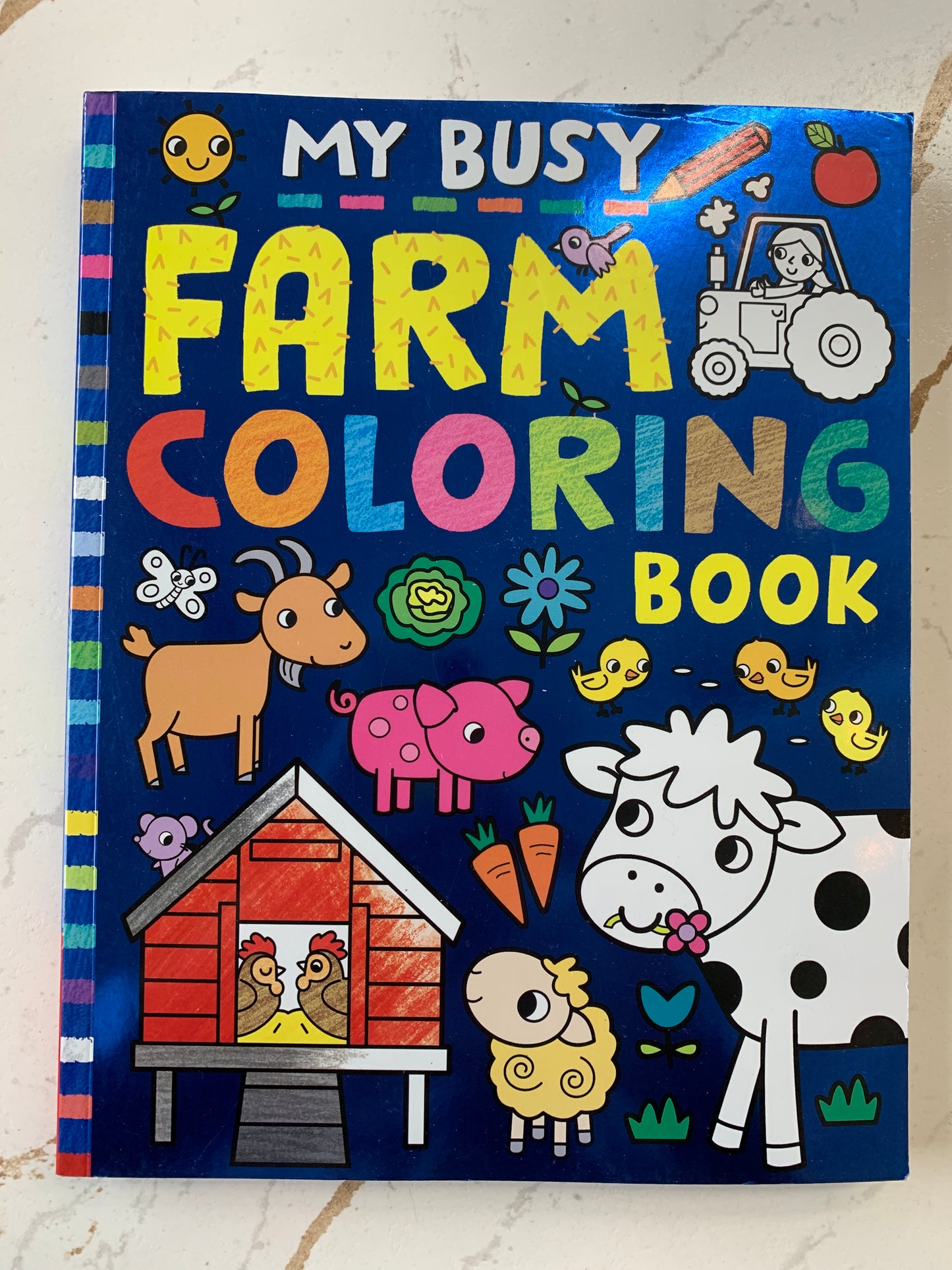 My Busy Farm Colouring Book