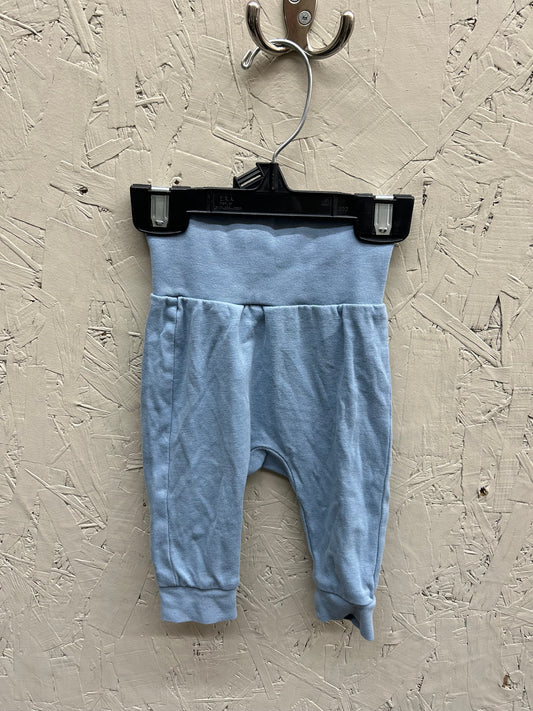 EUC H&M 2-4M Light Blue Pants/Pj Bottoms