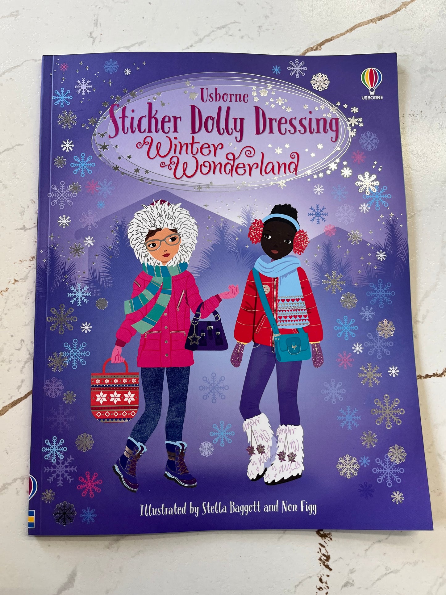 Usborne Sticker Dolly Dressing Winter Wonderland