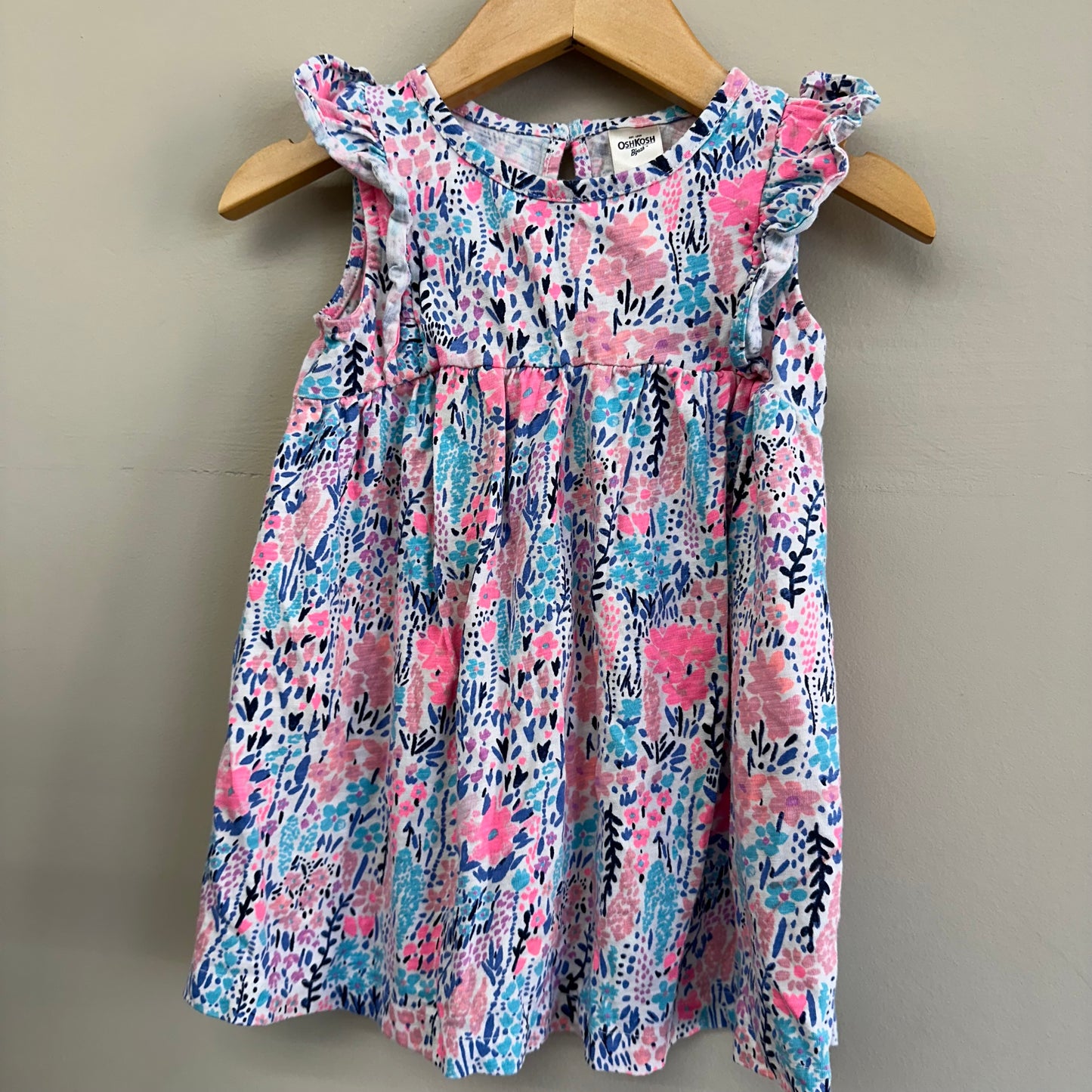 EUC OshKosh 3T Flower Tank Dress