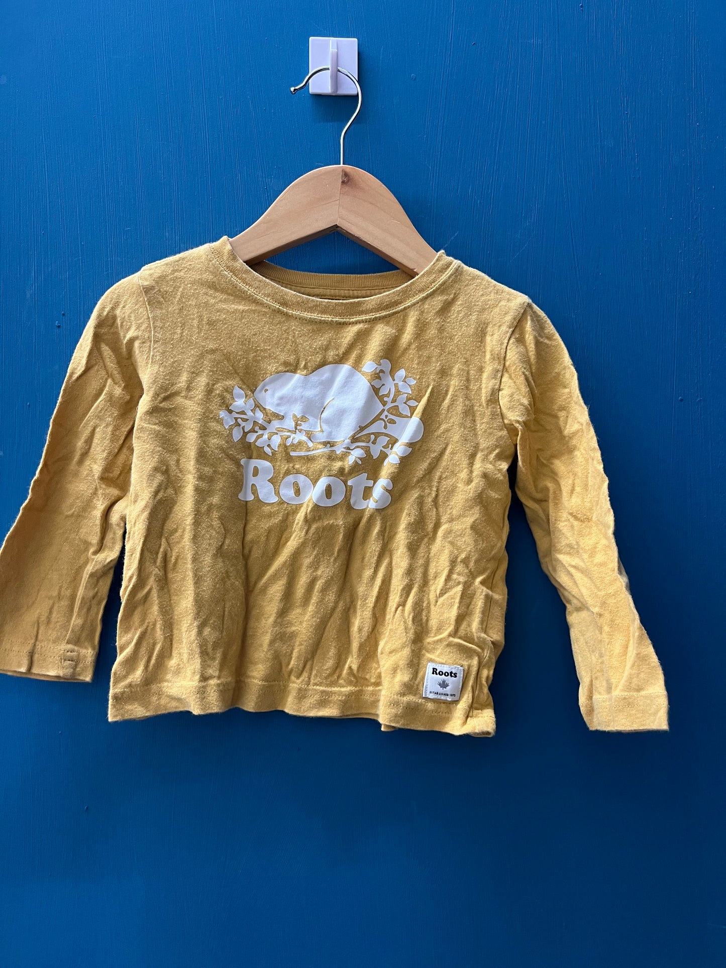 EUC Roots 18-24M Gold LS T-Shirt