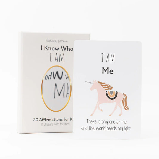 I Know Who I Am Affirmation Cards for Kids