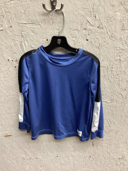 EUC OshKosh 5T Blue Sport LS T-Shirt