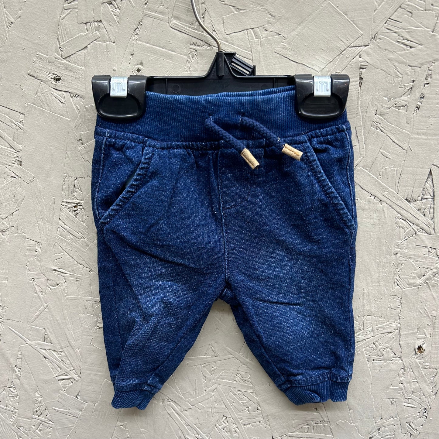 EUC George 0-3M Denim Jogging Pants