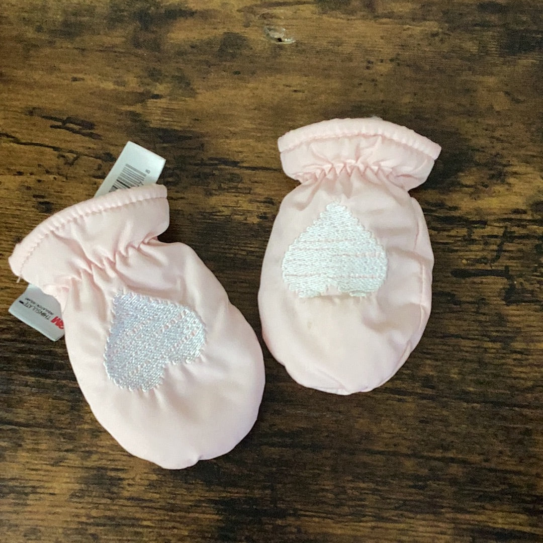 GUC Joe Fresh pink mittens