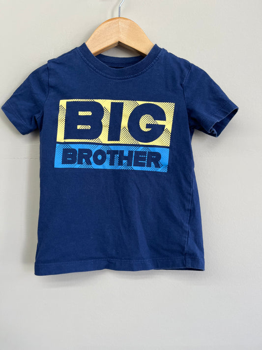 EUC Carters 2T Navy Big Brother T-Shirt