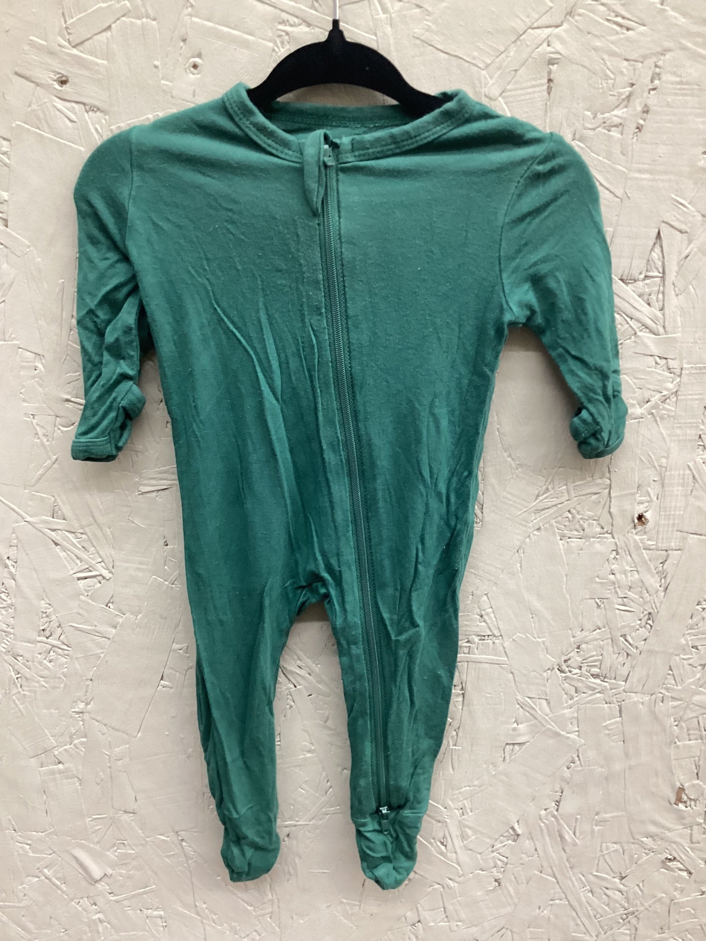 EUC Kyte Baby 0-3M Green LS Zip Sleeper