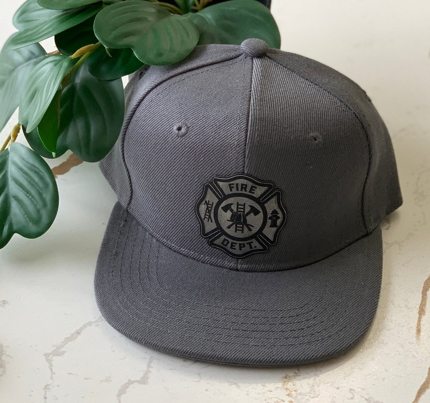 Youth (2-7yrs) Grey Trucker Patch Hats