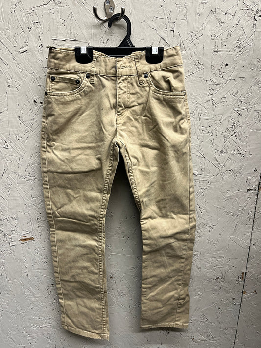 EUC Levis size 10 Reg Tan 511 Slim jeans