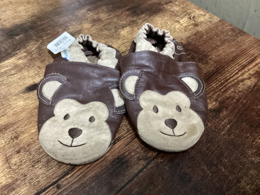 Robeez 18-24m Brown Bear Shoes