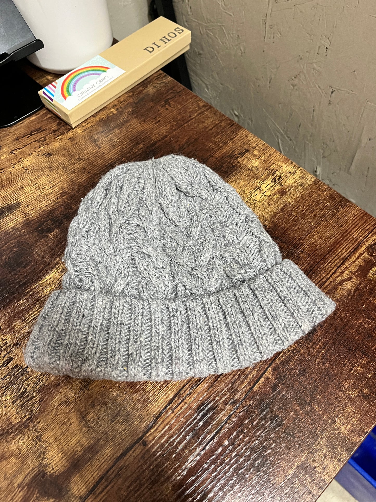 EUC o/s Grey Winter Hat