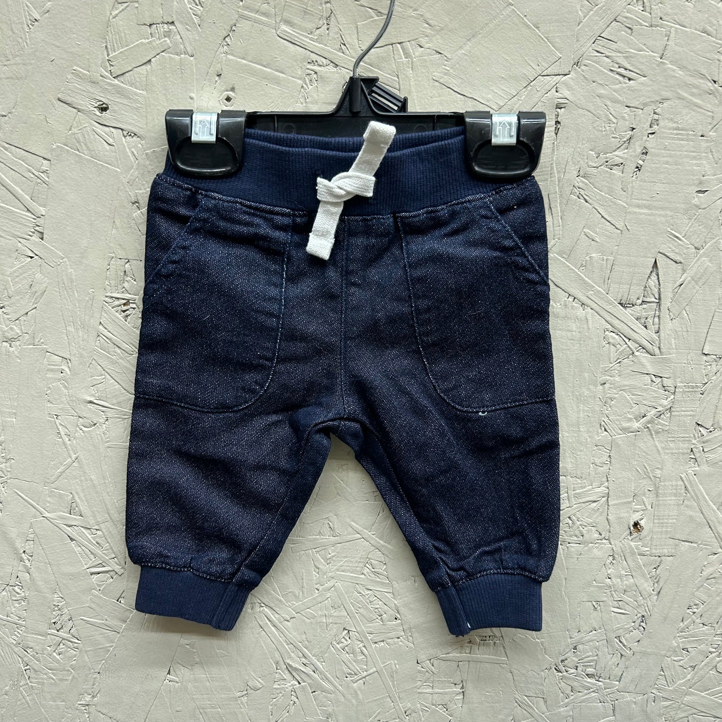 EUC George 0-3M Denim Jogger Pants