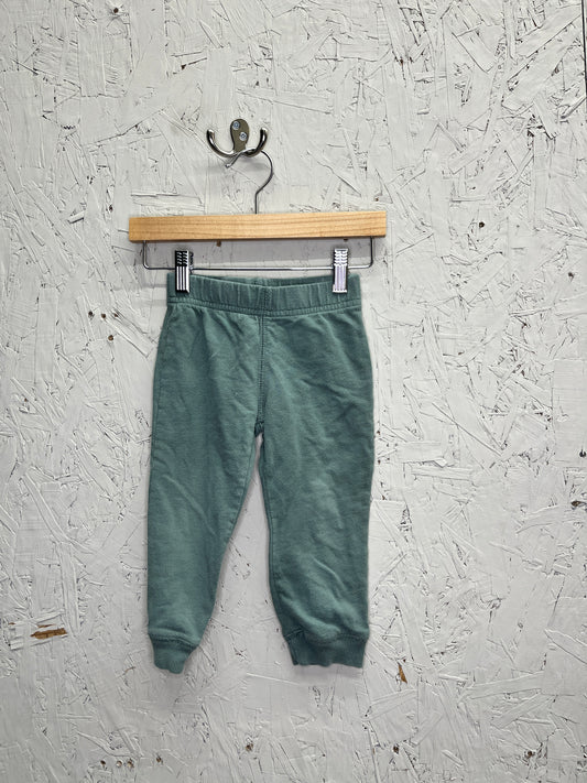 EUC Carters 2T Green Sweatpants