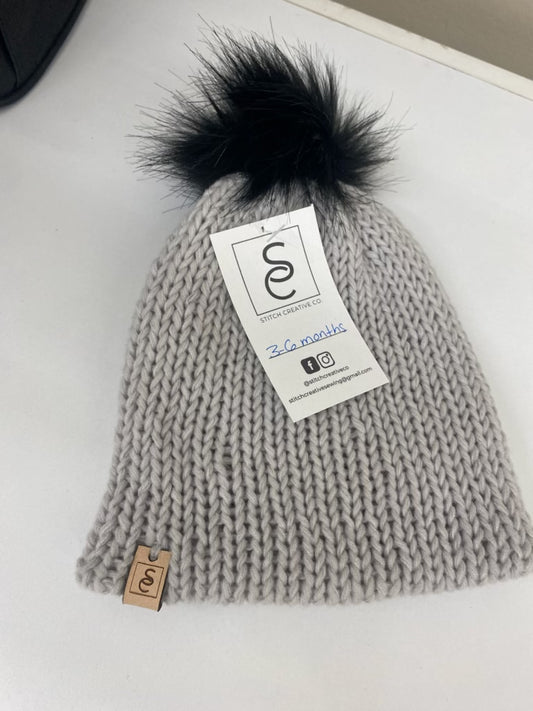 Baby Hat - Dove Grey