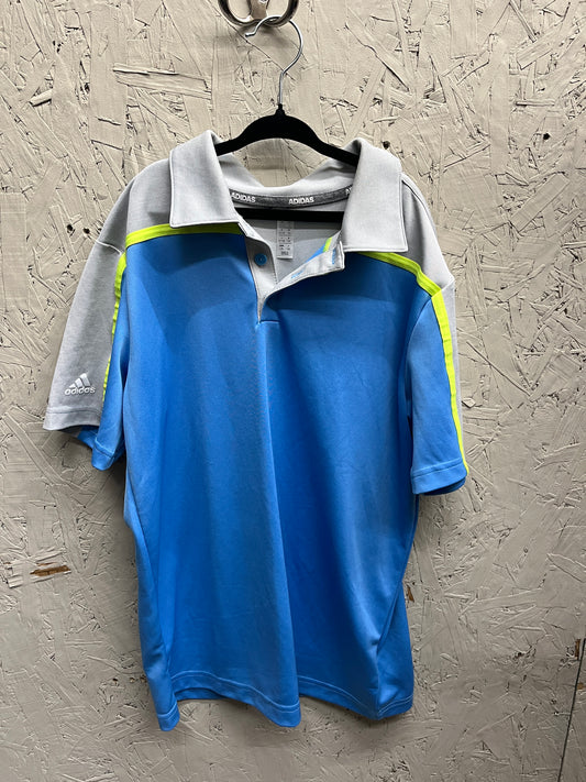 EUC Adidas Lg(13/14) short sleeve golf shirt