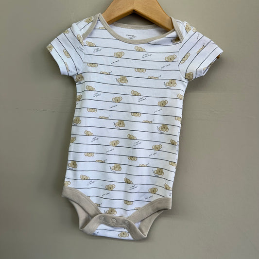 EUC George 3-6M Ivory Koala Onesie