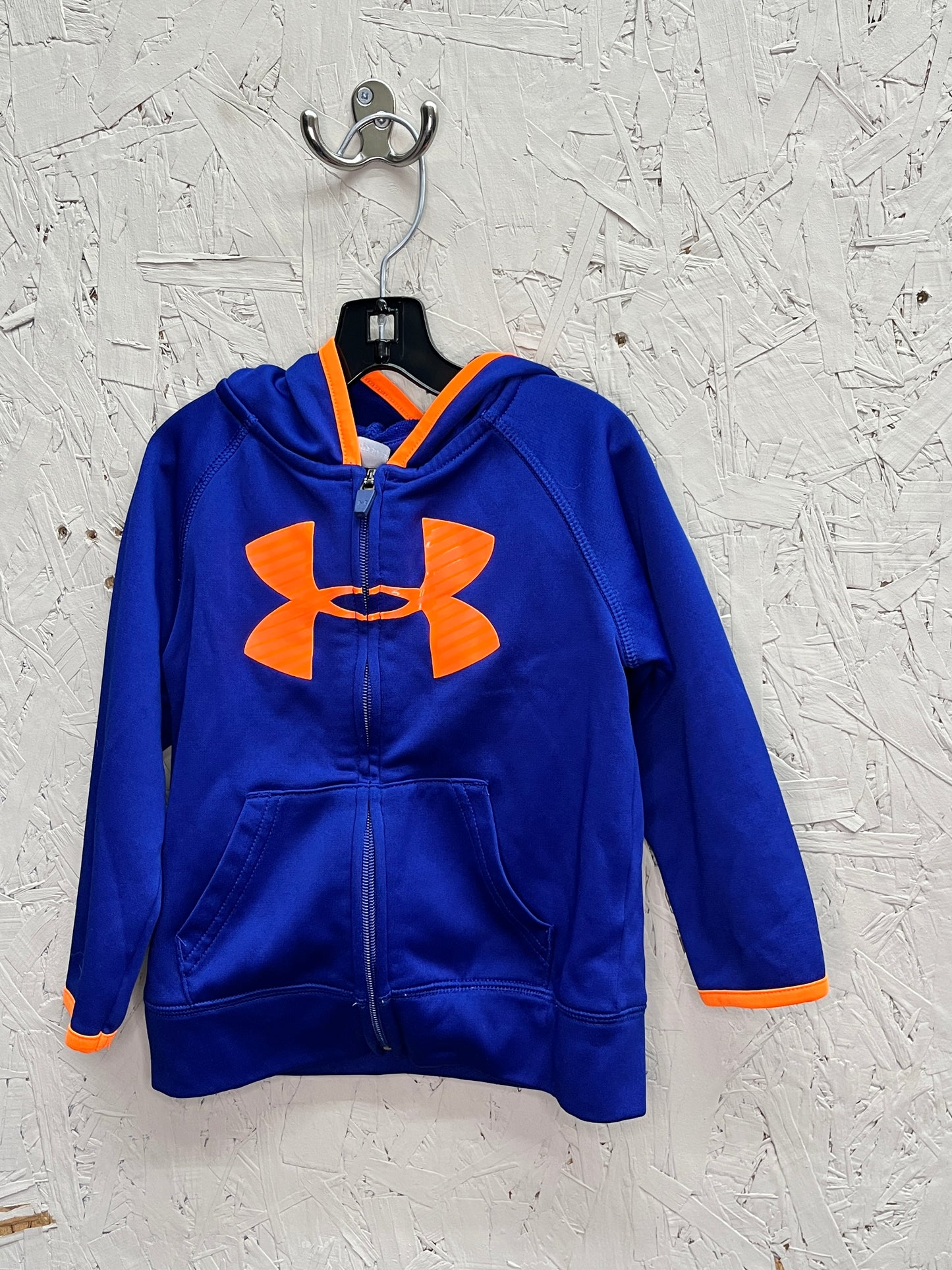 EUC Under Armour 2T Blue Zipfront Hoodie