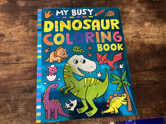 My Busy Dinosaur Colouring Book