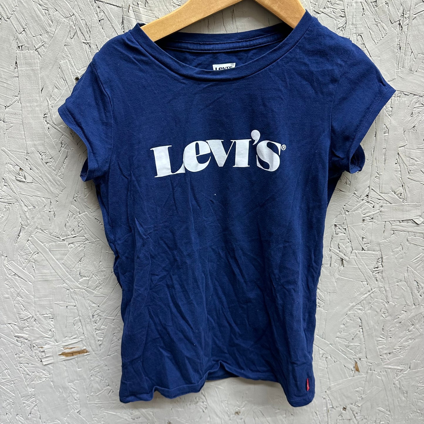 EUC Levi’s M(10/12Y) Navy SS T-Shirt